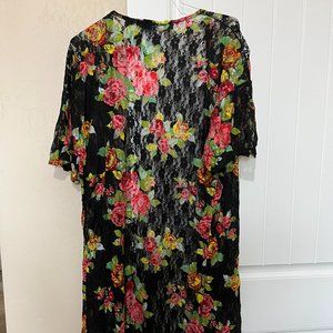 Floral Lace Kimono